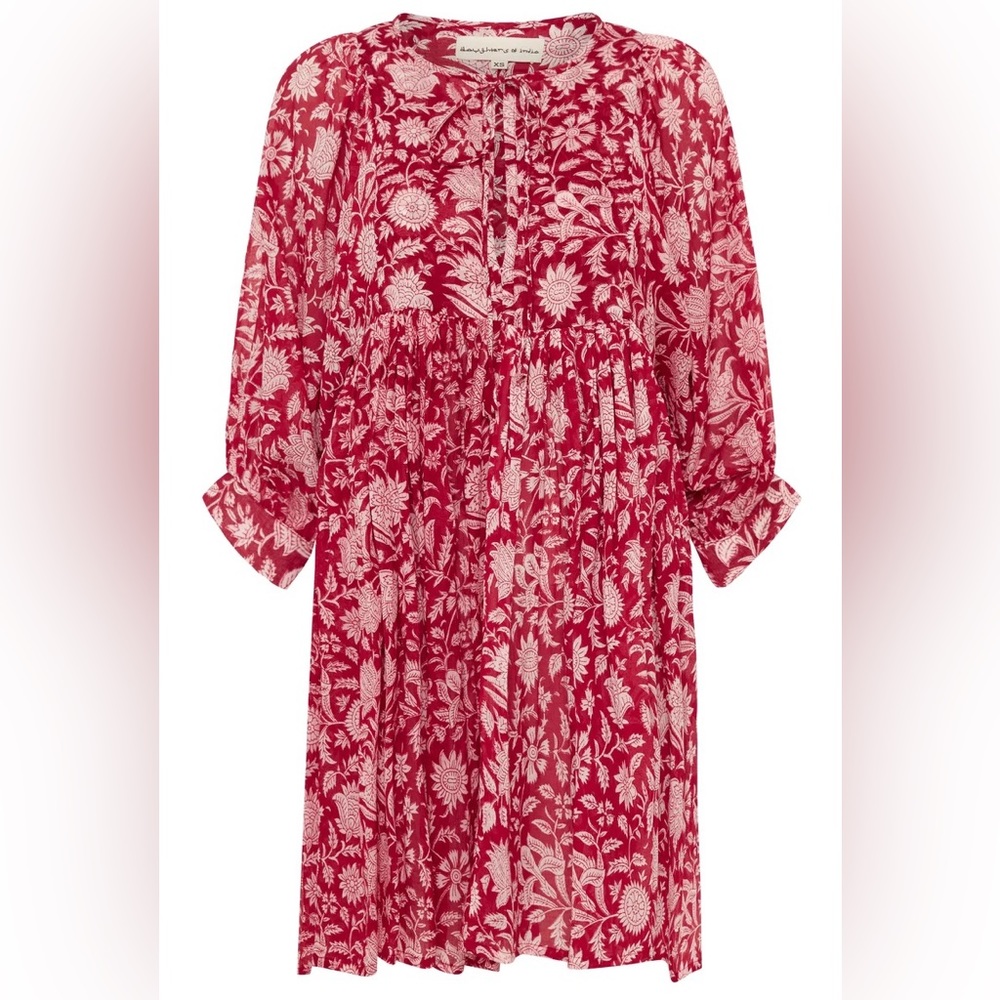 NWT Daughters of India - Saffron Mini Dress